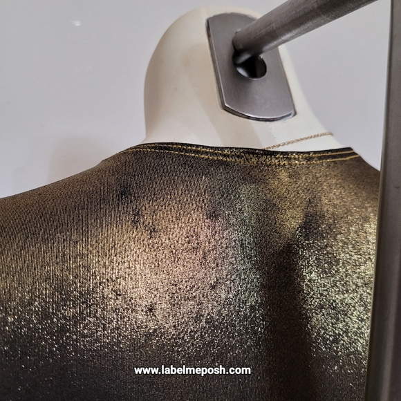 American apparel gold metallic bodysuit - Picture 5 of 6